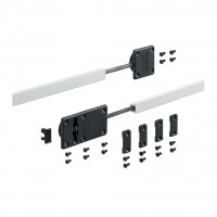 HETTICH 9252651 Okucie wyrównujące (przeciwprężne) z aluminium