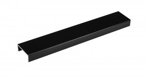 SEVROLL profil "U" do płyty laminowanej 18mm 3m czarny połysk