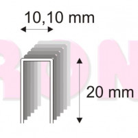 Klamra 353/20mm ZN M-PR, 4400 szt