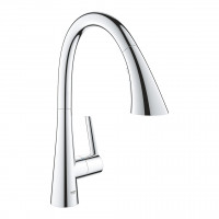 GROHE 32294002 Baterie Zedra C-výpusť vytah. perlátor se 3 druhy proudu chrom