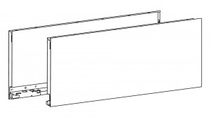 HETTICH 9255214 AvanTech You boki 187/500 antracyt L