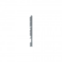 HETTICH 9257630 AvanTech You koncovka pro čelo vnitřní zásuvky 139 stříbrná