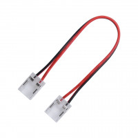 StrongLumio Szybkozłącze do jednokolorowych taśm LED 10 mm-kabel 2 żyłowy 150 mm