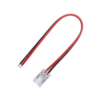 StrongLumio Szybkozłącze do jednokolorowych taśm LED 10mm-kabel 2 żyłowy 150 mm