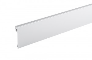 StrongMax profil aluminiowy do szklanego frontu 1100 mm, biały