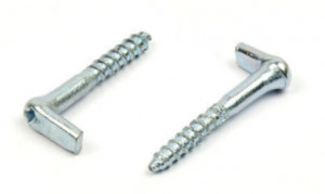 Zaczep z wgłębieniem krzyżowym 5x50mm ocynk biały