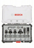 BOSCH 2607017469 6dílná sada fréz s 8mm stopkou Trim&Edging