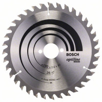 BOSCH 2608640616 Tarcza Pilarska Optiline Wood 190 x 30 x 2,6 mm, 36