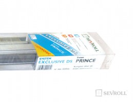SEVROLL 02006 Prince zestaw okuć do drzwi składanych 1200mm srebrny