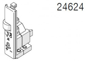 HAWA 24624 Concepta 25/35 regulator wysokości górny lewy/dolny prawy