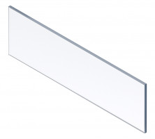 BLUM ZE4L458G szklany front niski MERIVOBOX, KB600mm za 18/19mm, przezroczysty