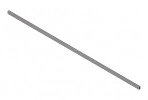 BLUM ZR4.1059U reling poprzeczny MERIVOBOX, indium szary, IG-M