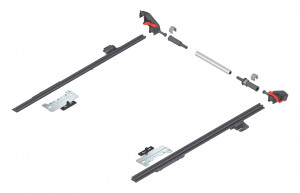 BLUM ZS4.400MU stabilizacja boczna MERIVOBOX, 270-400mm