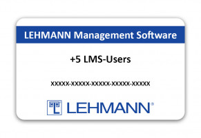 LEHMANN 051250032 Management Software license LMS rozšíření licence o 5  správců