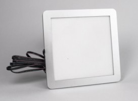 LED światło punktowe CIRAT 12V 3W stal szlifowana ciepły biały