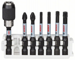 BOSCH 2608522327 7dílná sada bitů Impact Control 50 mm, PH2/PZ2/T15/T20/T25/T30