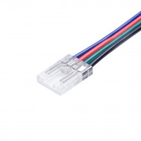 StrongLumio Szybkozłącze do RGB COB LED 10mm - kabel 2żyłowy 150mm