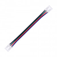 STRONG Lumio Szybkozłącze do jednokolorowych taśm LED 10mm - kabel 2żyłowy 150mm