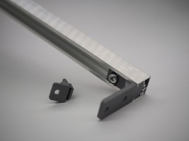 Komplet mocowań do aluminiowego profilu pod zlew 351473