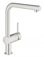 GROHE 32168DC0 Bateria kuchenna Minta wyciągany aerator supersteel