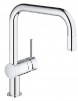 GROHE 32067000 Bateria kuchenna Minta z wyciąganym aeratorem chrom