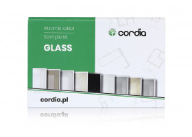 CORDIA Próbki szkła do ALU ramek, Glass