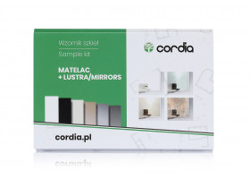 CORDIA Próbnik szkła do aluminiowych ramek + luster Matelac