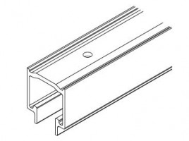 HAWA 16852 horní vedení 6000mm alu elox