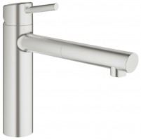 GROHE Bateria kuchenna Concetto wysuwany aerator supersteel 31129DC1