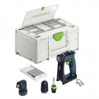 FESTOOL 577333 Akumulatorowa wiertarko-wkrętarka CXS 18-Basic-Set