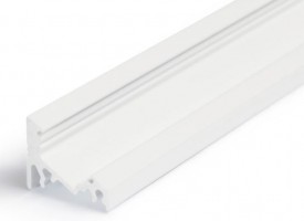 StrongLumio profil LED Corner 10 alu biały 4000mm