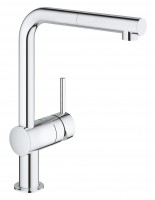 GROHE 32168000 Bateria kuchenna Minta z wyciąganym aeratorem chrom