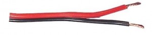 StrongLumio Przewód dwużyłowy 2x0,5mm 2 20AWG czerwono-czarny