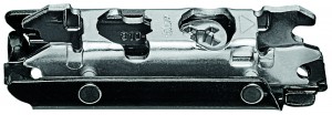 BLUM 177H3130 prowadnik prosty, wciskany 11,5mm Onyx