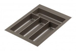 Wkład na sztućce Nolago basalt szary do Merivobox 40 (308 x 423 mm)