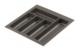 Wkład na sztućce Nolago basalt szary do Merivobox 50 (408 x 423mm)