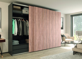 K-HETTICH TopLine L,3-drzwiowa, amortyzacja C, 4000mm,10-16mm,20 kg