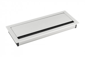 STRONG przepust kablowy ALU 240x100x29, Aluminium