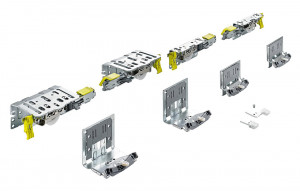 HETTICH 9275740 TopLine XL new STB 19 (17 mm), 40-50/100 kg 2 křídla