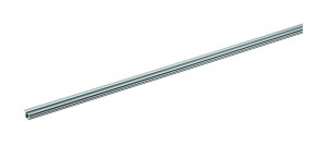 HETTICH 9239329 SlideLine M 1-torowy profil do wciskania, alu elox, 4000mm