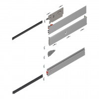 BLUM 801P450E.L2 Revego Uno Prowadnica kieszeniowa  450 mm lewa