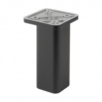 StrongLegs noga meblowa FP005, 100Rmm, czarny matowy