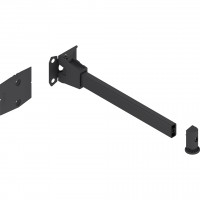 BLUM 802ZA031 Revego Duo Podpórka drzwi wewnętrzna, 350 mm