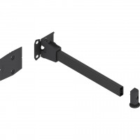 BLUM 802ZA031 Revego Duo, wewnętrzna podpórka drzwi, 350 mm