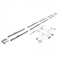 HETTICH 9278799 TopLine XL nowy zestaw tłumienia 4 skrzydła 30-80 kg