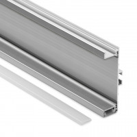 TULIP Gola profil drzwiowy C z LED 4,1 m, anodowane aluminium