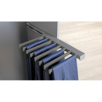 HETTICH 9279066 – wysuwany wieszak na spodnie, antracyt