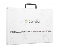 Design teczka Cordia 2024 wzornik ramek aluminiowych