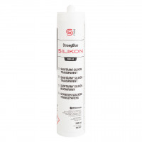 StrongGlue Silikon sanitarny brezbarwny 280ml