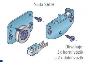 S-S60H komplet okuć (H60)